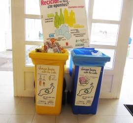 Reciclaje en centros educativos
