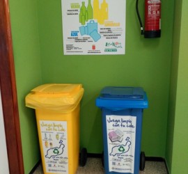 Reciclaje en centros educativos